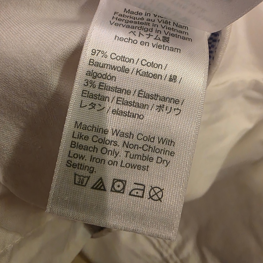 J.Crew Womens‎ White Chino Shorts Size 16 H5807 Stretch Cotton Casual Summer - Picture 4 of 5